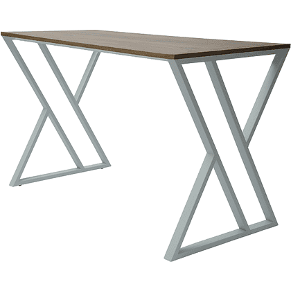 Стол письменный ALLERD GEON, белый муар, Дуб Нокс