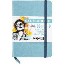 Скетчбук "Darwi", 10.5х14.8 см