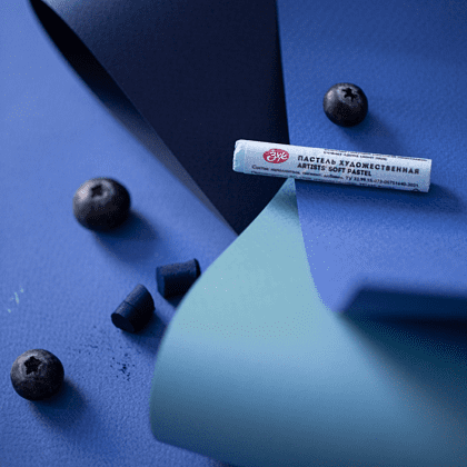 Бумага для пастели "Мастер-Класс", А4, 160 г/м2, серо-голубой - 2