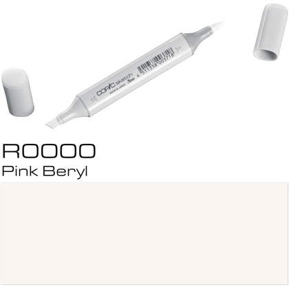 Маркер перманентный "Copic Sketch", R-0000 розовый берилл