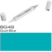 Маркер перманентный "Copic Sketch", BG-49 утиный синий