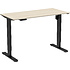 Стол с электроприводом WellDesk Light 1300x675х18 черный/сосна аланд полярная (9116309+9072455)