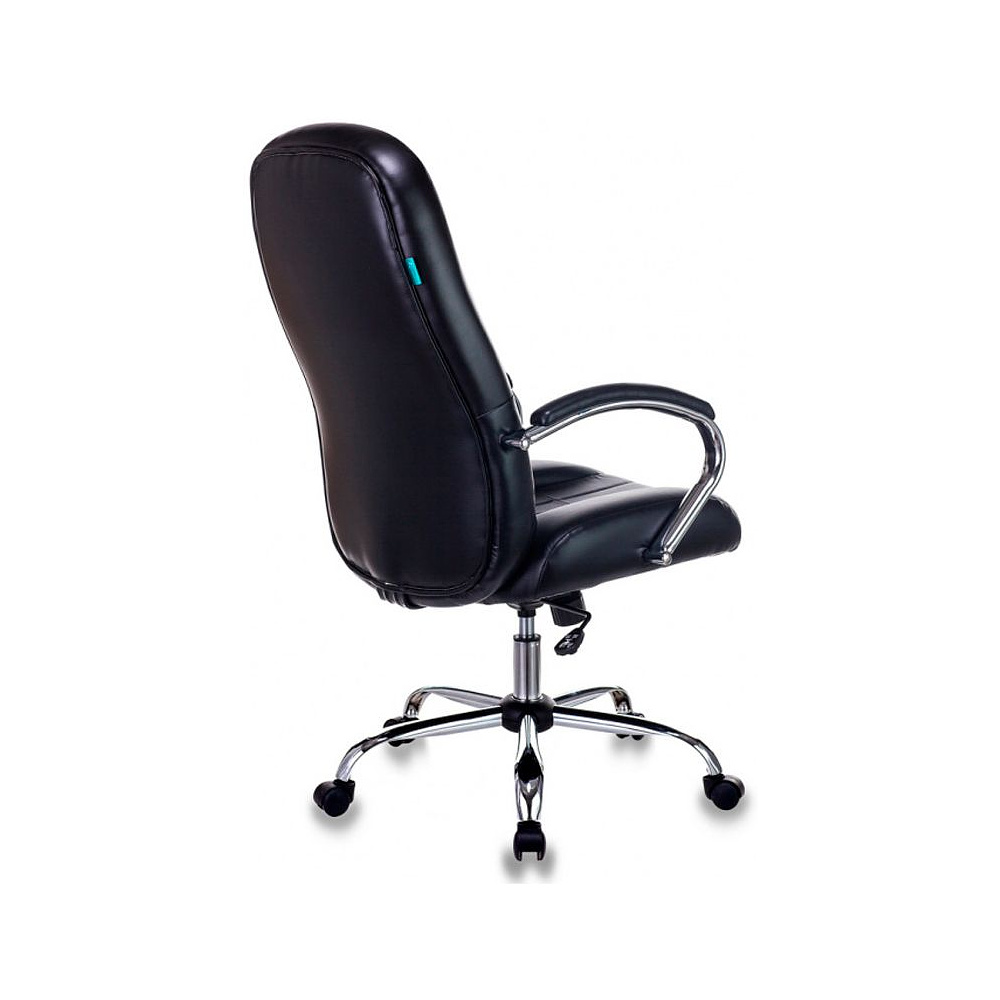 Кресло для руководителя Бюрократ T-898SL черный Leather Venge Black, эко.кожа, металл - 4