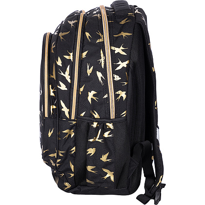Рюкзак молодежный "Hash golden birds", чёрный - 4
