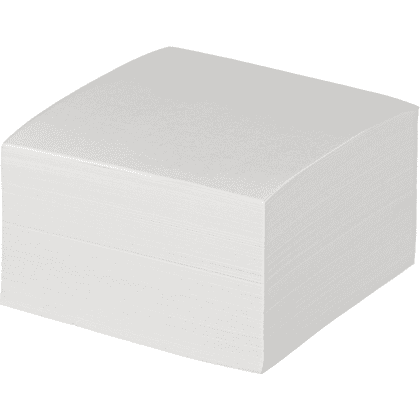 Бумага для заметок "Attache Economy", 90x90x50 мм, белый