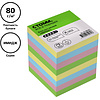 Бумага для записей "Имидж", 80х80х80 мм, ассорти - 3