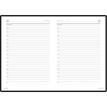 Ежедневник недатированный "Sidney Nebraska", А5, 272 страницы, синий