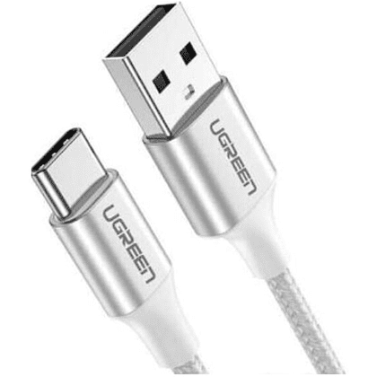 Кабель UGREEN "US288-60133", 2 м, белый