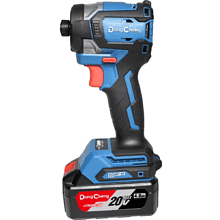 Аккумуляторный шуруповерт DongCheng DCPL208 (TYPE Z) 20 В, 208 Нм, без аккумулятора и зарядного устройства