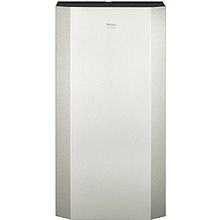 Корзина для мусора Veiro Professional "MaxBIN Steel", 40 л, серебристый 