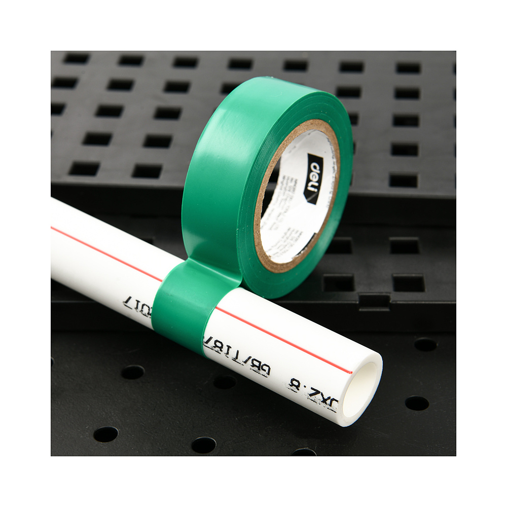 Изолента ПВХ Deli YS EDL5266, зеленая, 18 мм x 10 м, 130 мкм - 2