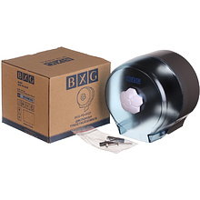 Диспенсер для туалетной бумаги в мини рулонах BXG-PD-8127С, ABS-пластик, прозрачный синий