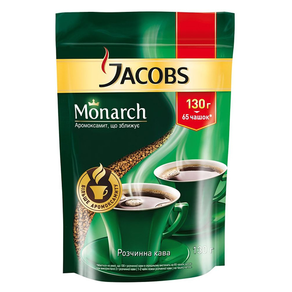 Кофе "Jacobs Monarch", растворимый, 130 г