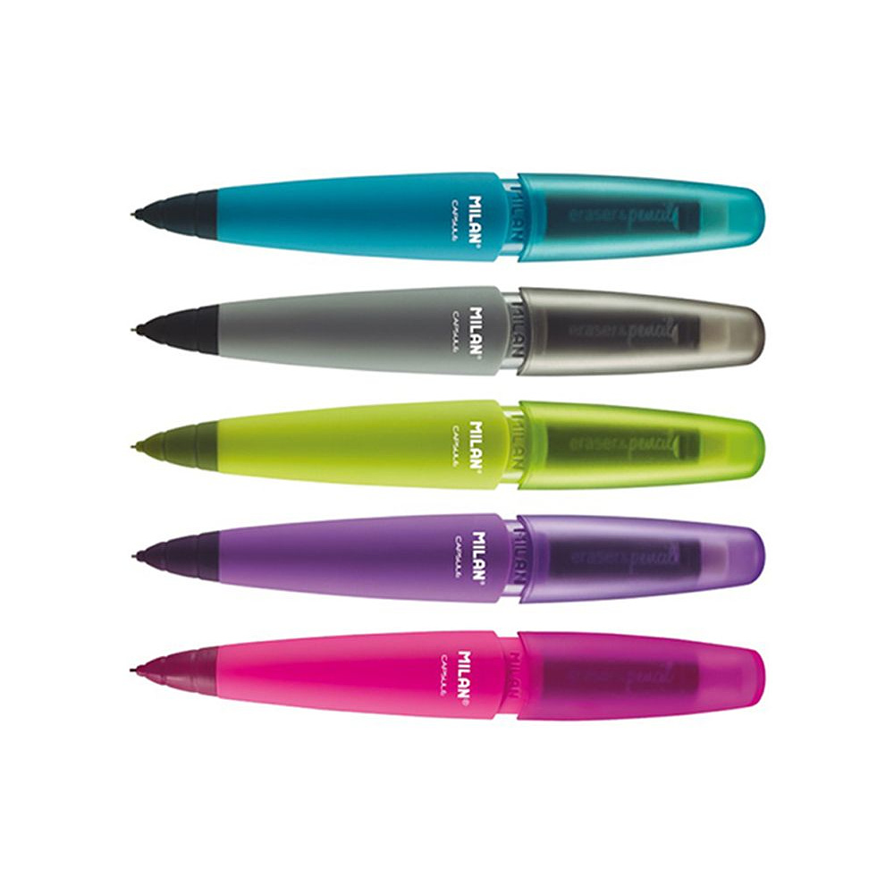 Карандаш автоматический "Capsule 2B", 0.7 мм, с ластиком - 3