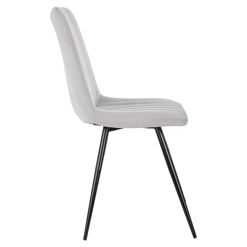 Стул Бюрократ "CH-K6_4", ткань, светло-серый, металл, комплект 4 штук - 5