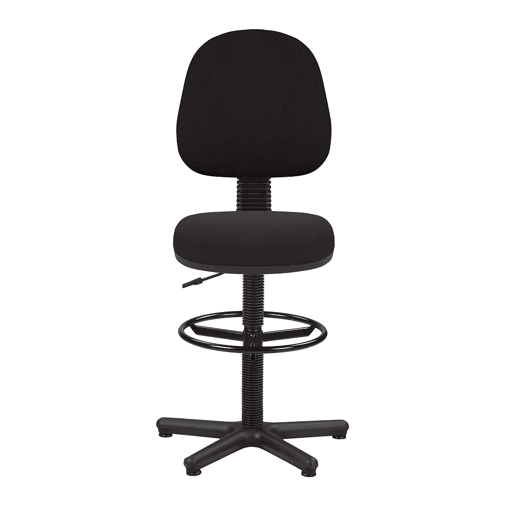 Кресло для персонала "Regal GTS Ring Base STOPKI C-38", ткань, пластик, серый - 2