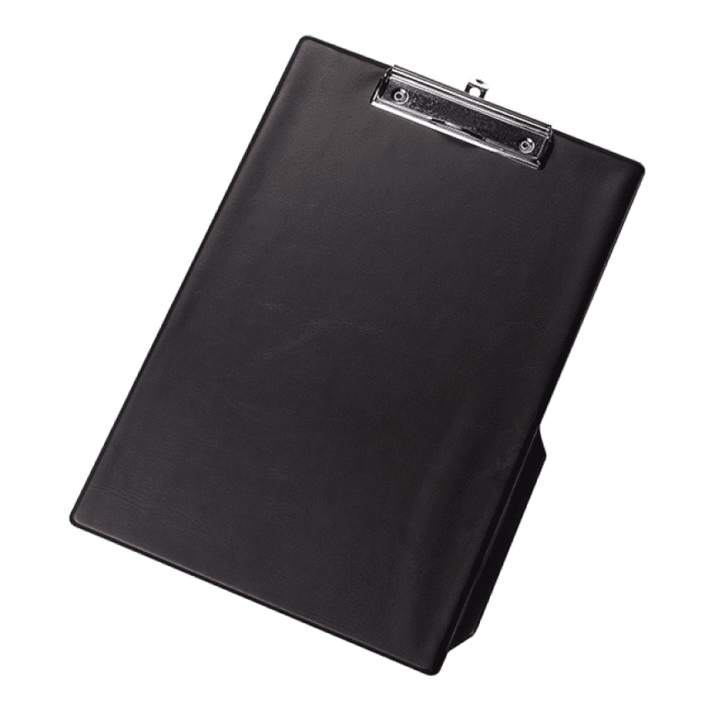 Планшет с зажим  А4 "ПВХ" черн. Q-CONNECT