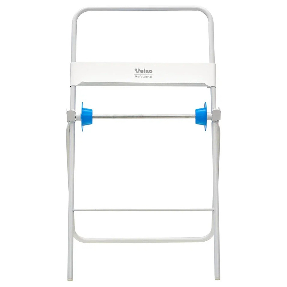 Диспенсер VEIRO Professional WIPSTAND, для протирочных материалов в рулонах, напольный, белый - 3