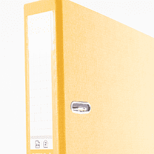 Папка-регистратор "Deli", А4, 50 мм, желтый