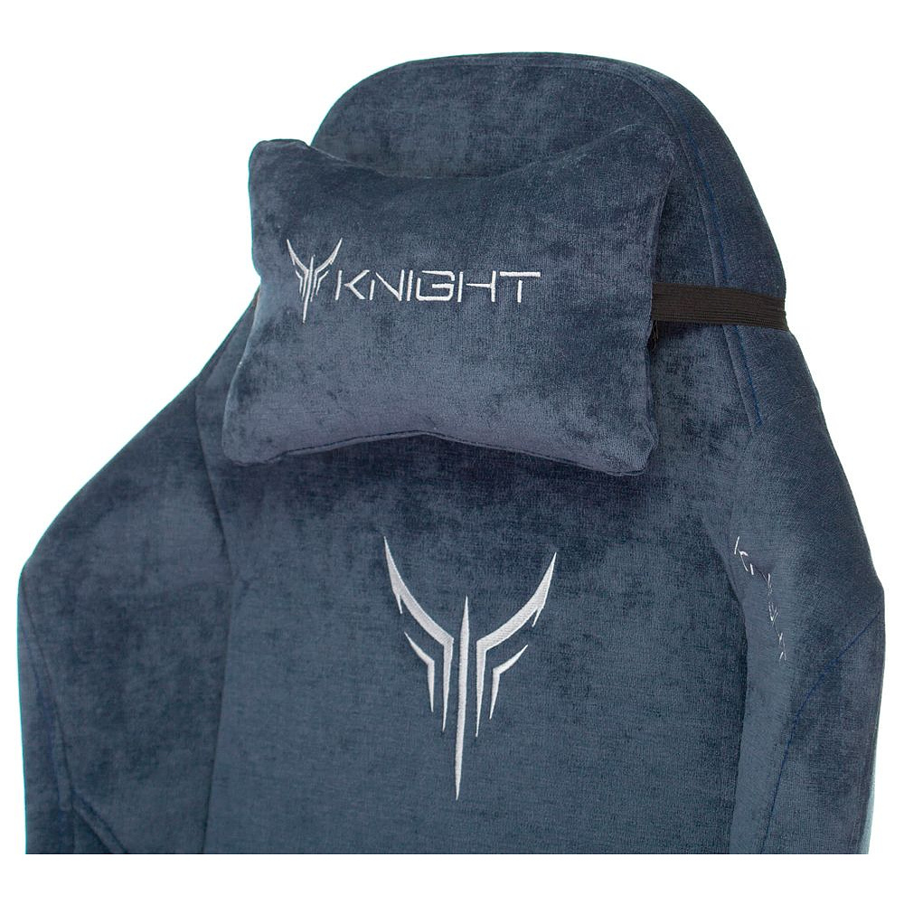Кресло игровое Бюрократ "VIKING KNIGHT N1 Fabric", ткань, металл, синий - 13