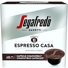 Капсулы "Segafredo" Espresso Casa для кофемашин Dolce Gusto, 10 порций