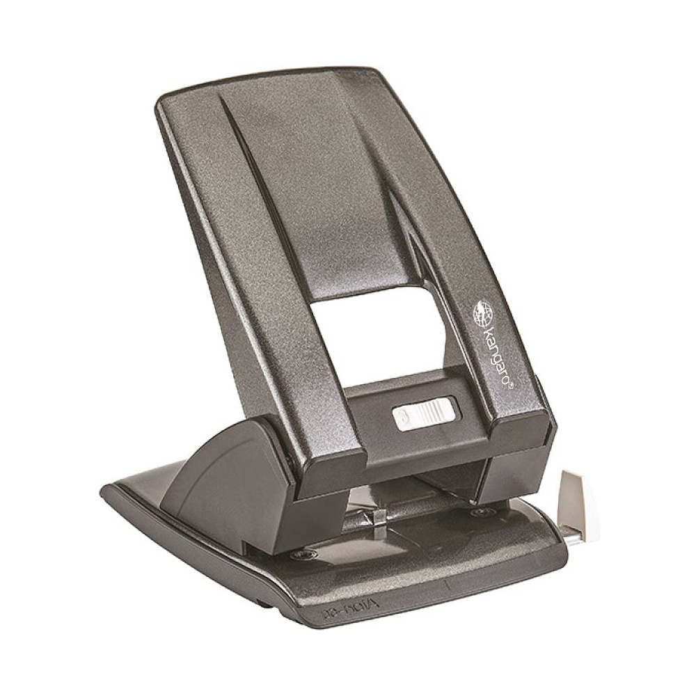 Дырокол Kangaro "Aion-60", 60 листов, серый