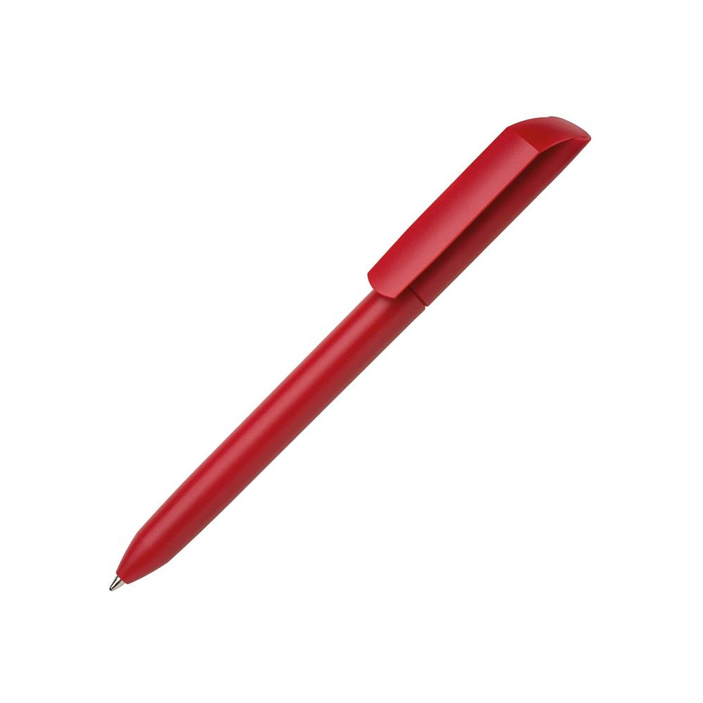 Ручка шариковая автоматическая "Flow Pure", 1.0 мм, красный, стерж. синий