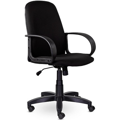 Кресло для руководителя UTFC Эльф H пластик, ткань С-11, черный