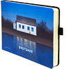 Скетчбук "Валерий Шкарубо. Дом", 21x14.8 см, 80 листов, нелинованный, черный пейзаж - 3