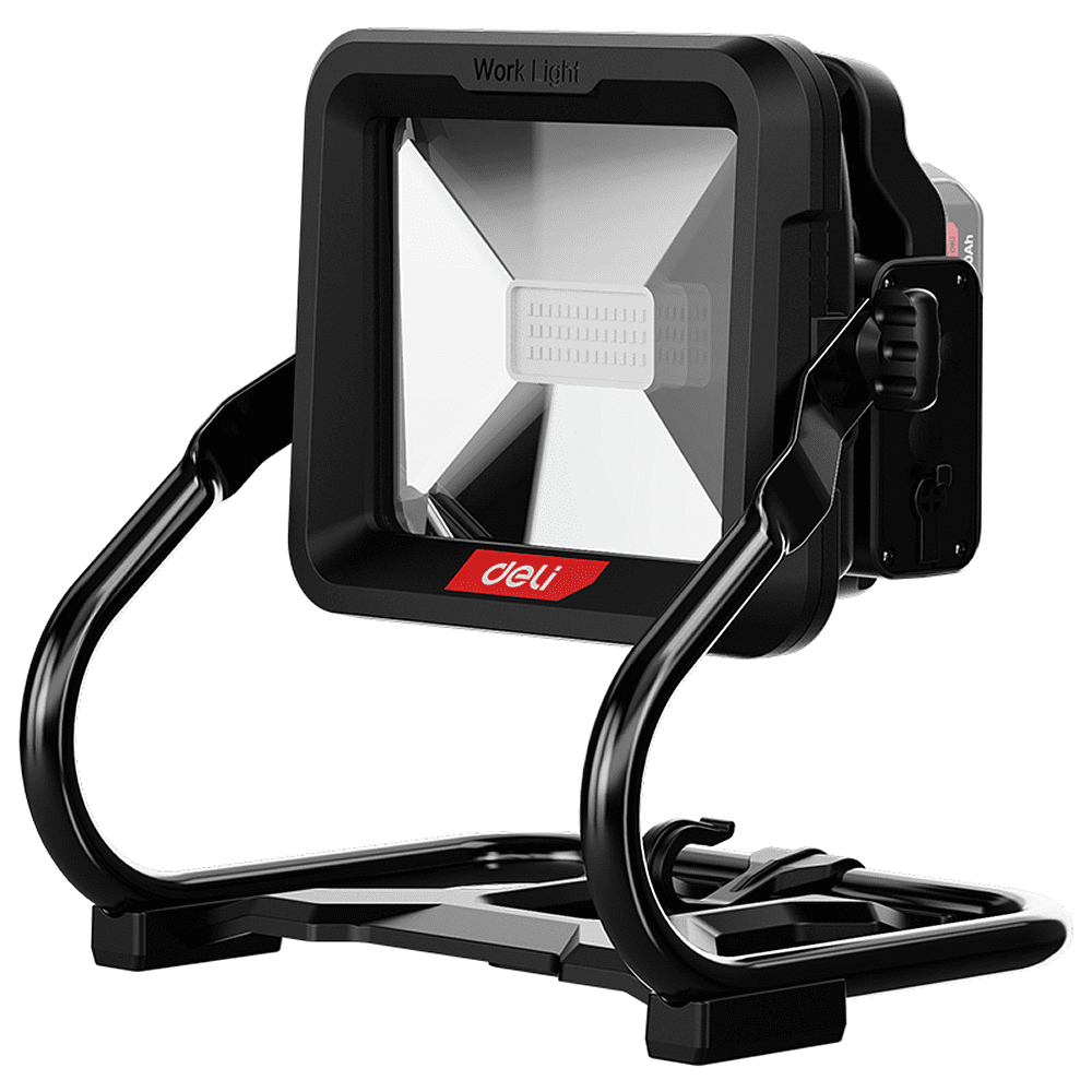 Прожектор светодиодный Deli RS EDE830Z, аккумуляторный, черный