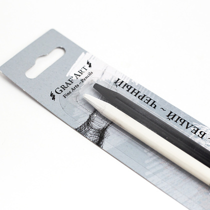 Набор карандашей-монолитов пастельных "Малевичъ", 2 шт - 4