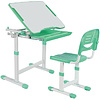  Комплект растущей мебели "FUNDESK Piccolino Green": парта + стул, зеленый - 3