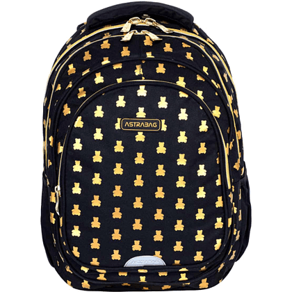 Рюкзак молодежный "Golden Teddy", черный 