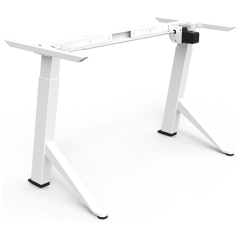 Каркас стола с электроприводом одномоторный 2-х ступенчатый "Waltz A2Y-RH-WH", USB зарядка, белый - 2