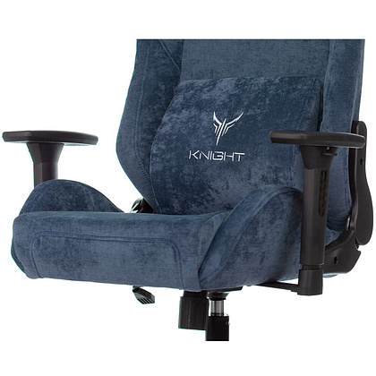 Кресло игровое Бюрократ "VIKING KNIGHT N1 Fabric", ткань, металл, синий - 12
