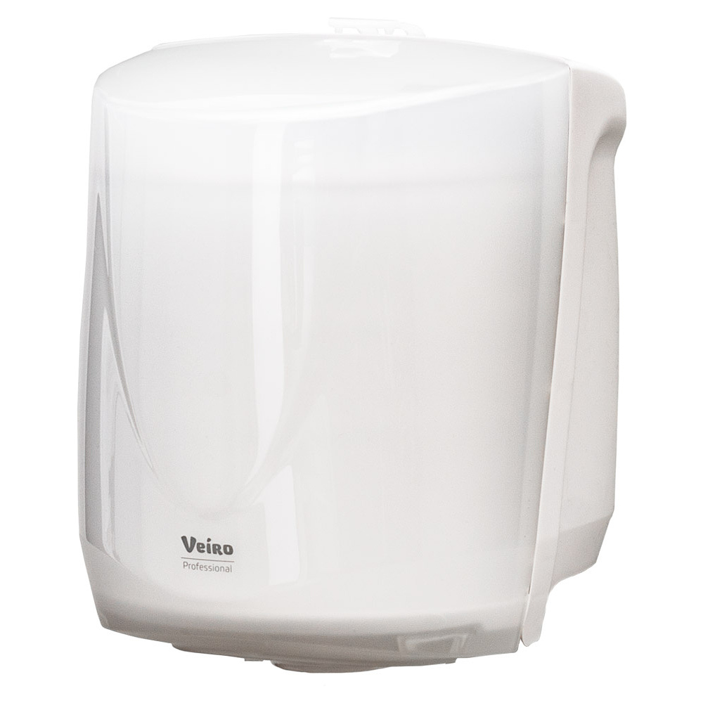 Диспенсер Veiro Professional "Easyroll" для полотенец в рулонах с центральной вытяжкой, белый - 3
