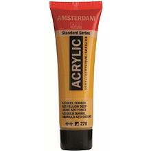 Краски акриловые "Amsterdam", 270 желтый AZO темный, 20 мл, туба