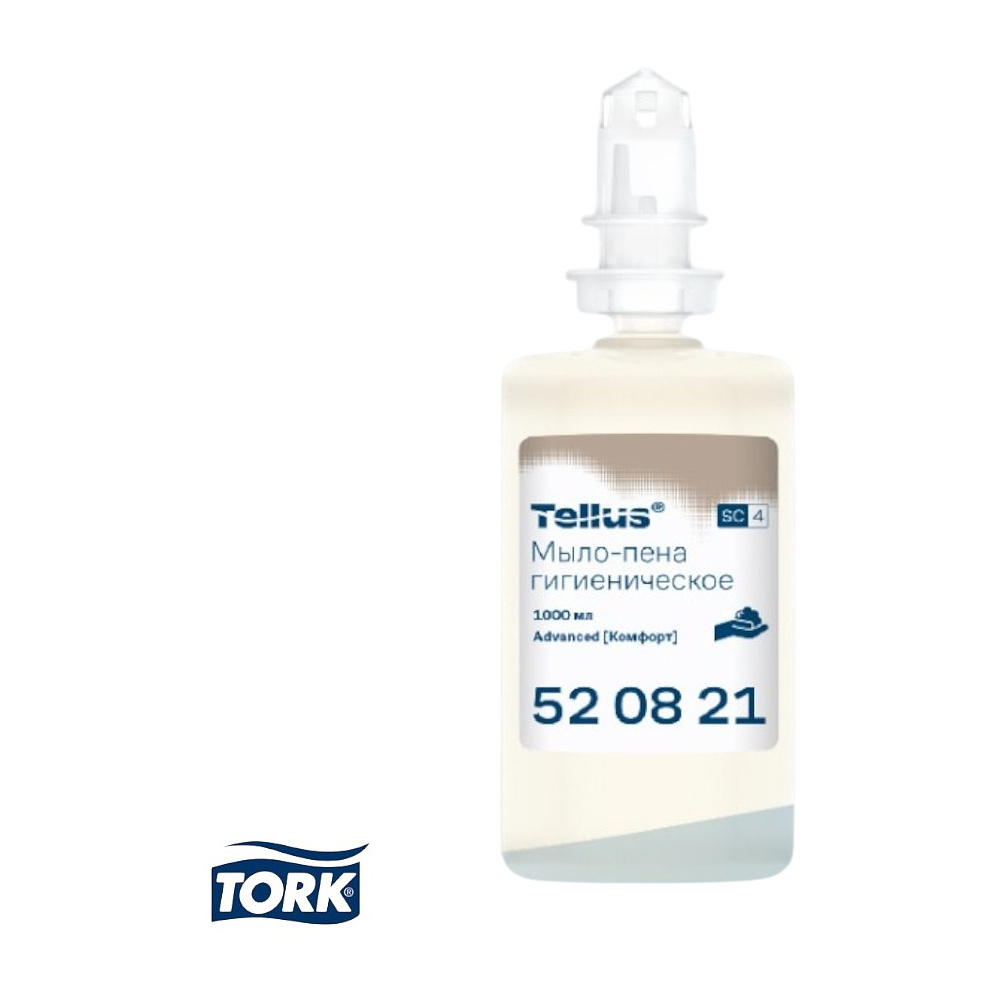 Мыло-пена Tellus Комфорт, 1 л, гигиеническое, SC4