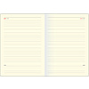 Ежедневник недатированный InFolio "Fabric", А5, 192 страницы, голубой, белый - 3