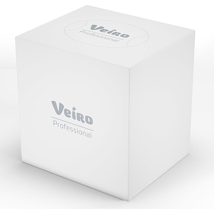 Салфетки косметические "Veiro Professional Premium", 80 шт./упак, 20x20 см, белый - 3
