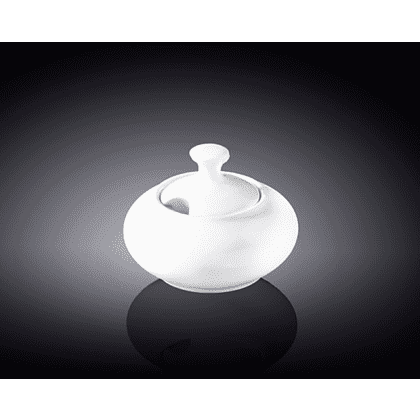 Сахарница "WL-995021", фарфор, 250 мл, белый - 2