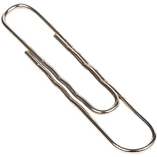 Скрепки гофрированные Maped, 50 мм, 100 шт, серебристый