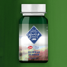 Краски гуашевые "Мастер-класс", 710 зеленая темная, 100 мл, банка