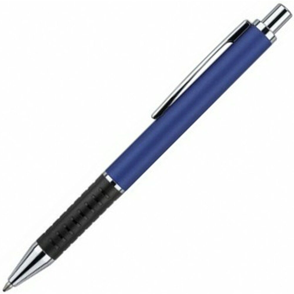 Ручка шариковая автоматическая "Senator Star Tec Alu", 1.0 мм, синий, стерж. синий