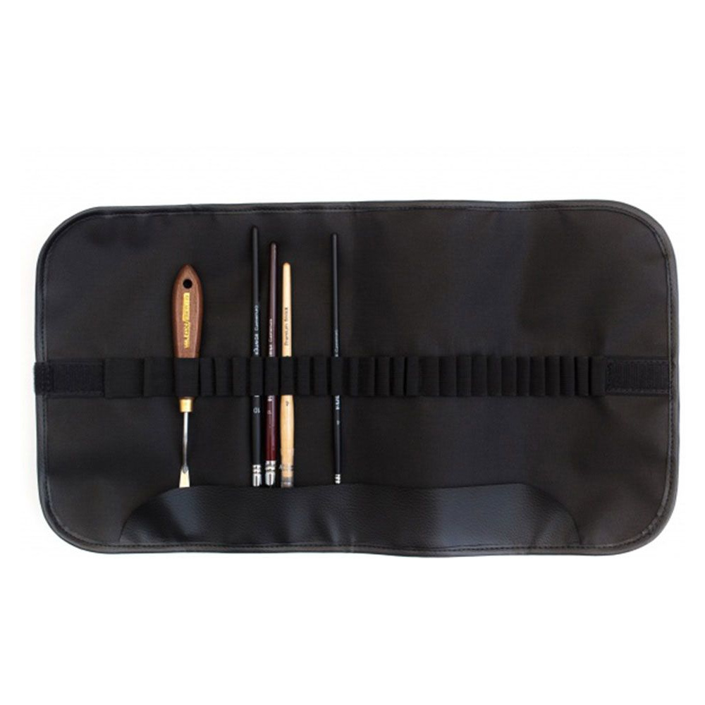 Пенал-органайзер "Малевичъ" для кистей, 26х48, черный - 3