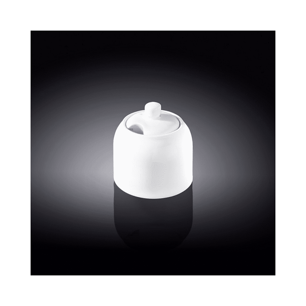 Сахарница  "WL-995017", фарфор, 280 мл, белый - 2