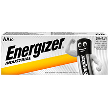 Батарейки алкалиновые Energizer "Industrial AA/LR6", 10шт, щелочные