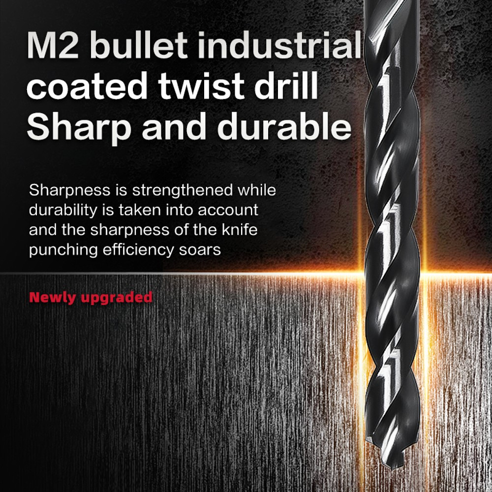 Сверло по металлу Deli RS EDH-MHZ030-E4, 3.0 мм, DIN 338, HSS-TiN - 6