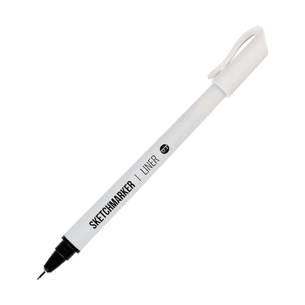 Ручка капиллярная "Sketchmarker", 0.1 мм, лайнер, черный