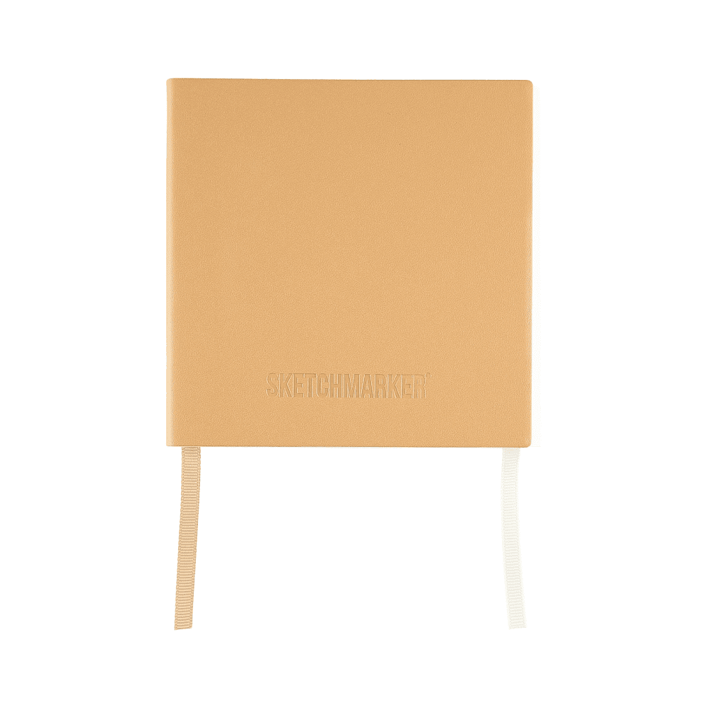 Скетчбук "Sketchmarker Graphic&Ink", 12х12 см, 100 листов, бумага кремовая, белая - 2